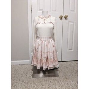 Liz Lisa pink and white ice cream skirt